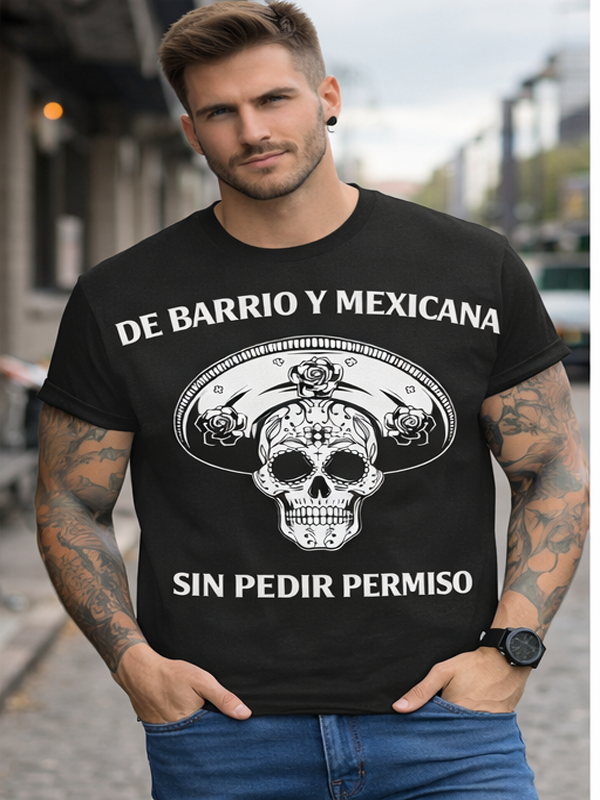 Remera “Flor y Calle” – Calle y Calavera