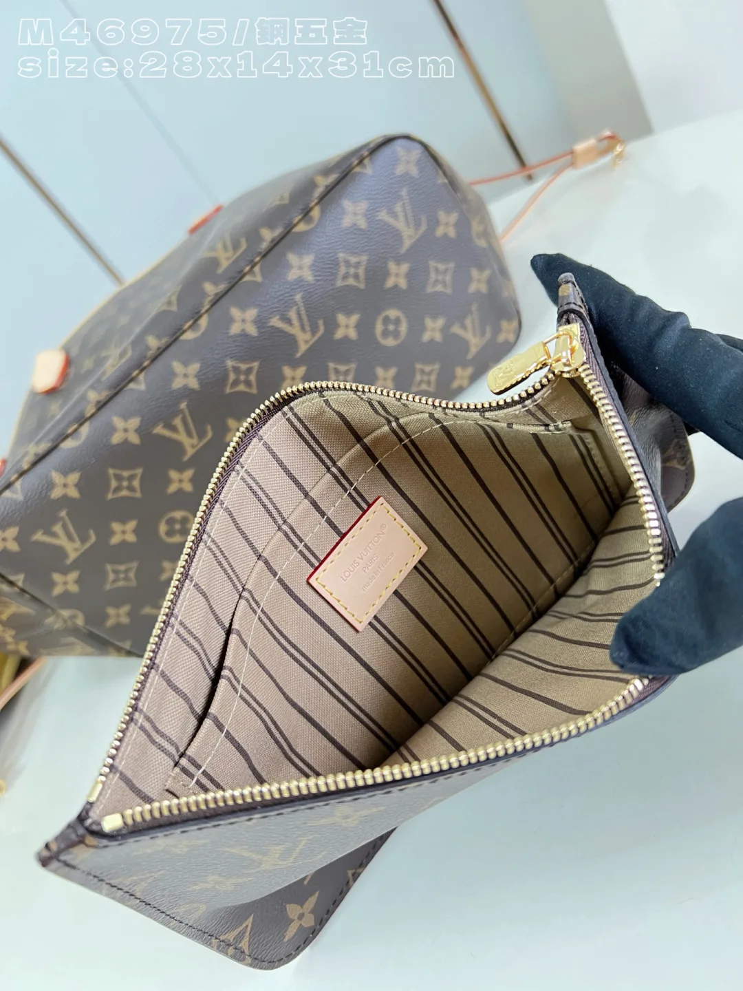 Louis Vuitton Neverfull Calfskin Tote Bag product photo from LabelPicks