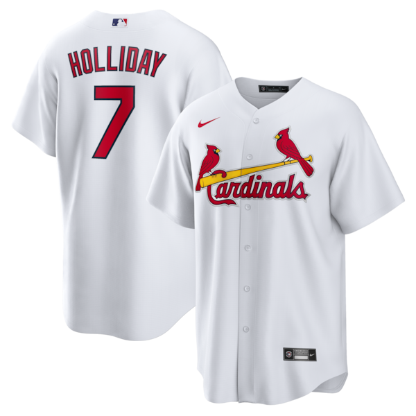 Matt Holliday St. Louis Cardinals Nike Home Retired Player Replica Jersey - White