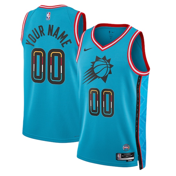 Phoenix Suns Nike Unisex 2022/23 Swingman Custom Jersey - City Edition - Turquoise