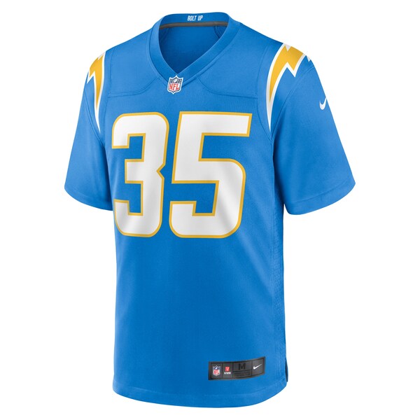 Dicaprio Bootle Los Angeles Chargers Nike Team Game Jersey -  Powder Blue