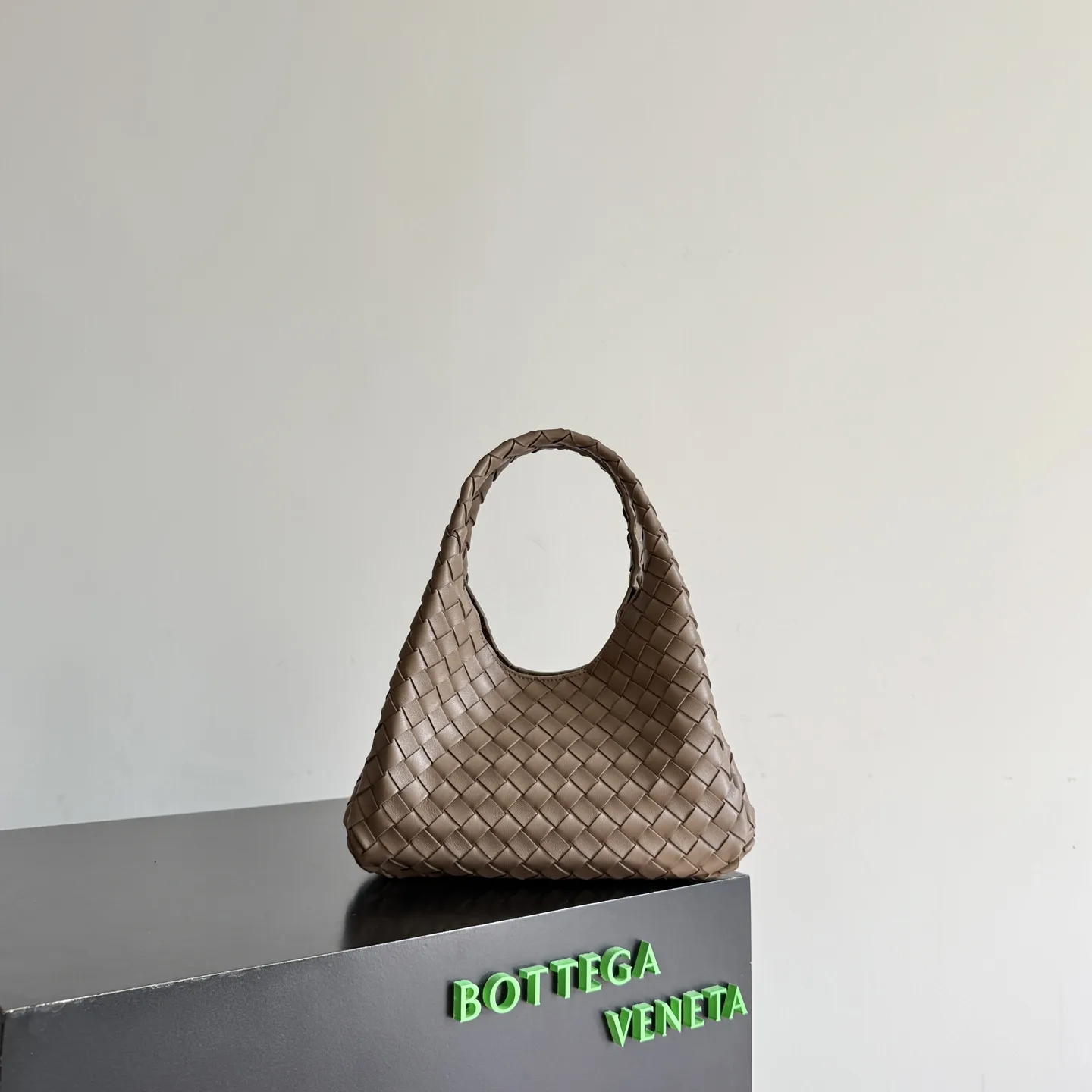 Bottega Veneta Intrecciato Woven Leather Campana Shoulder Bag product photo from LabelPicks