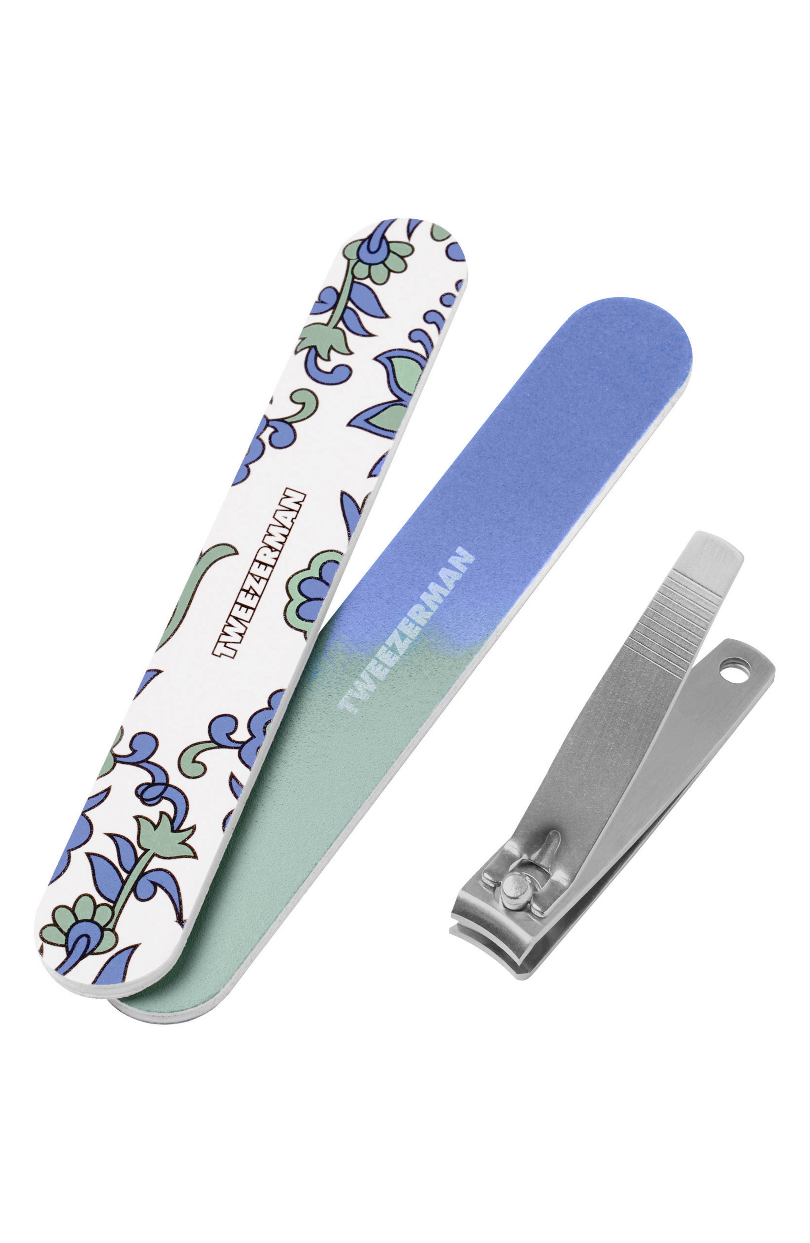 TWEEZERMAN Nail Clipper & Nail File Set