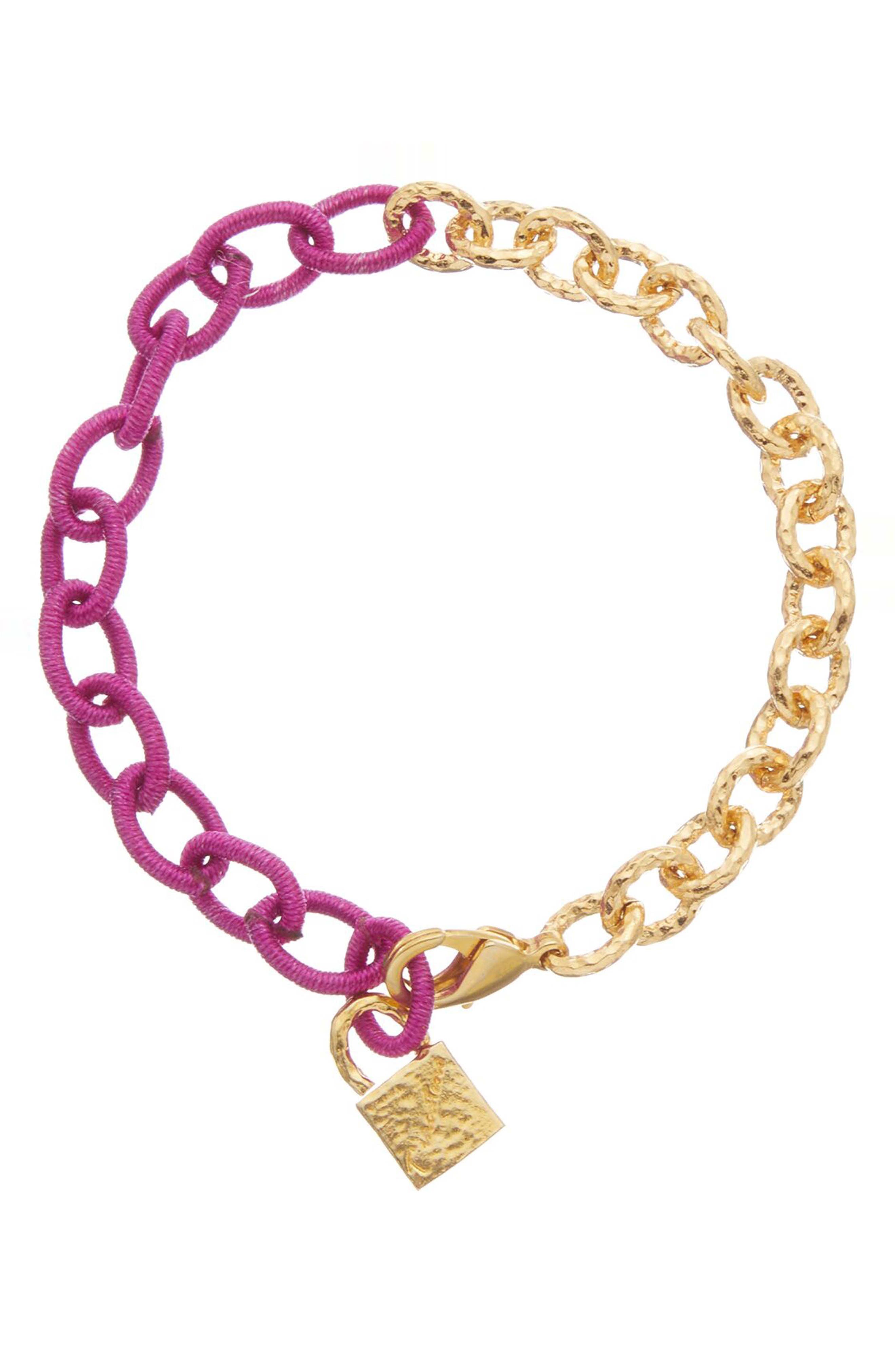 Juvell Two-Tone Chain Bracelet