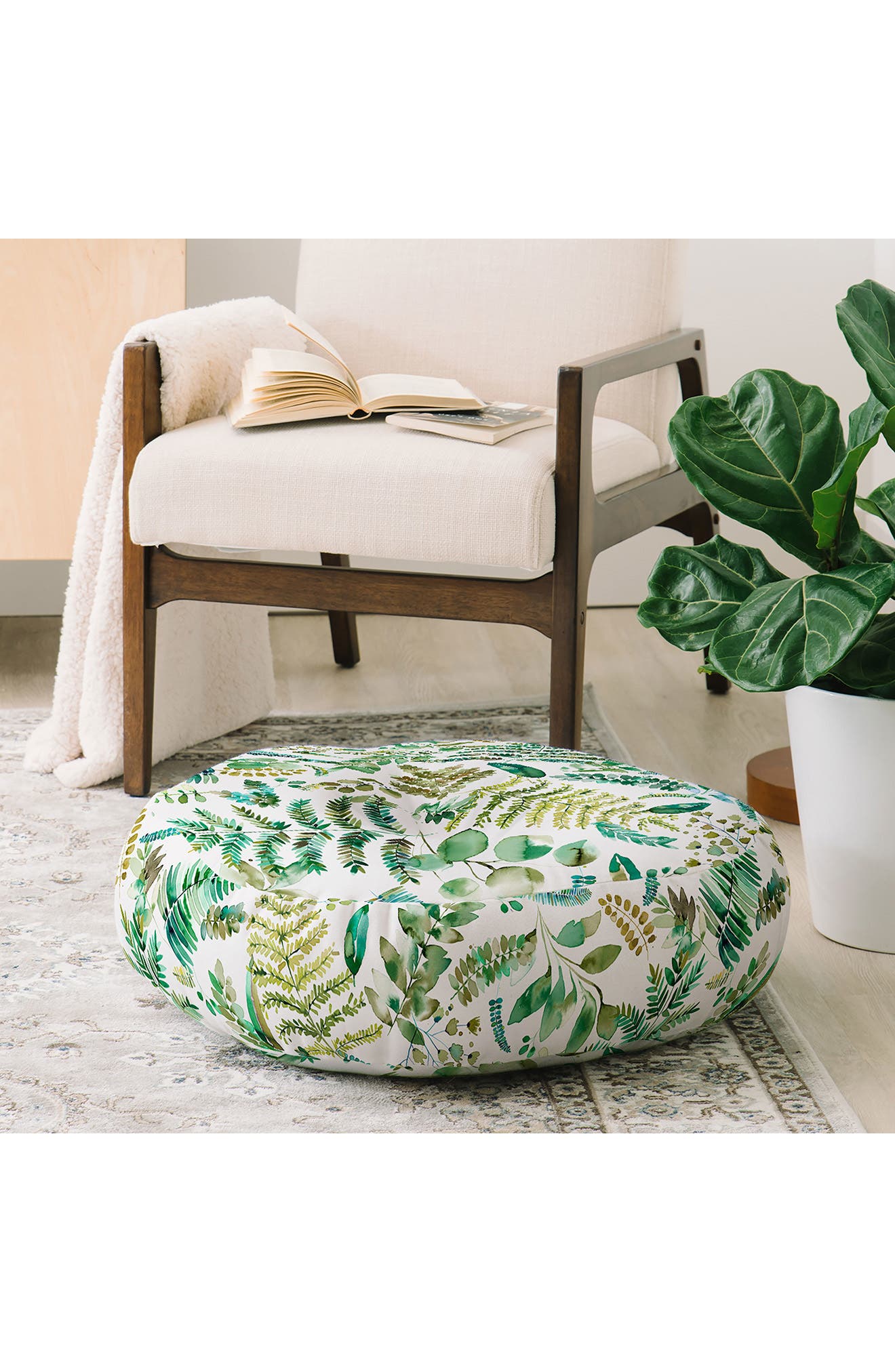 Deny Designs NINOLA DESIGN BOTANICAL COLLEC Floor Cushion