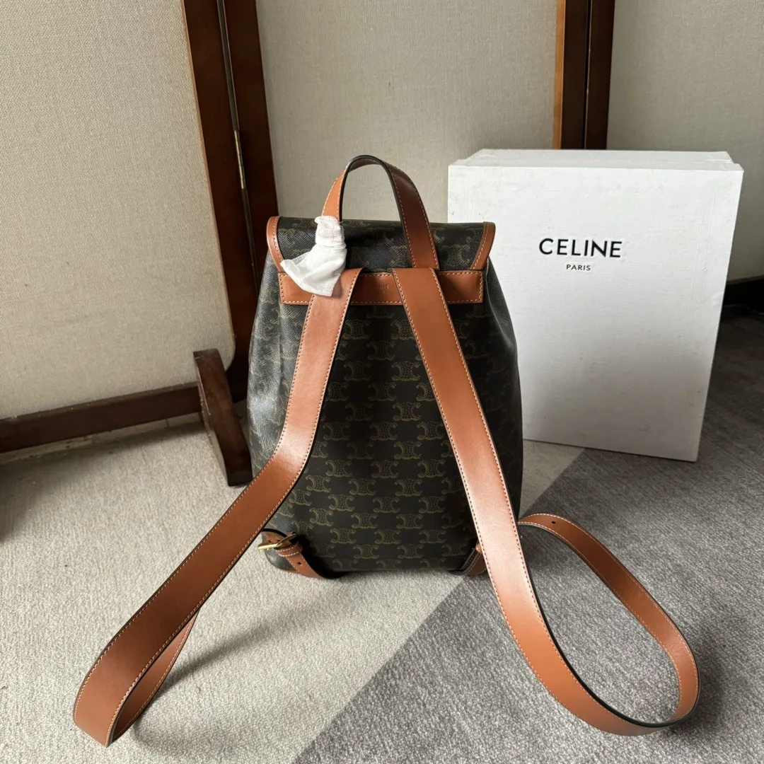 Celine Folco Triomphe Canvas Backpack product photo from LabelPicks