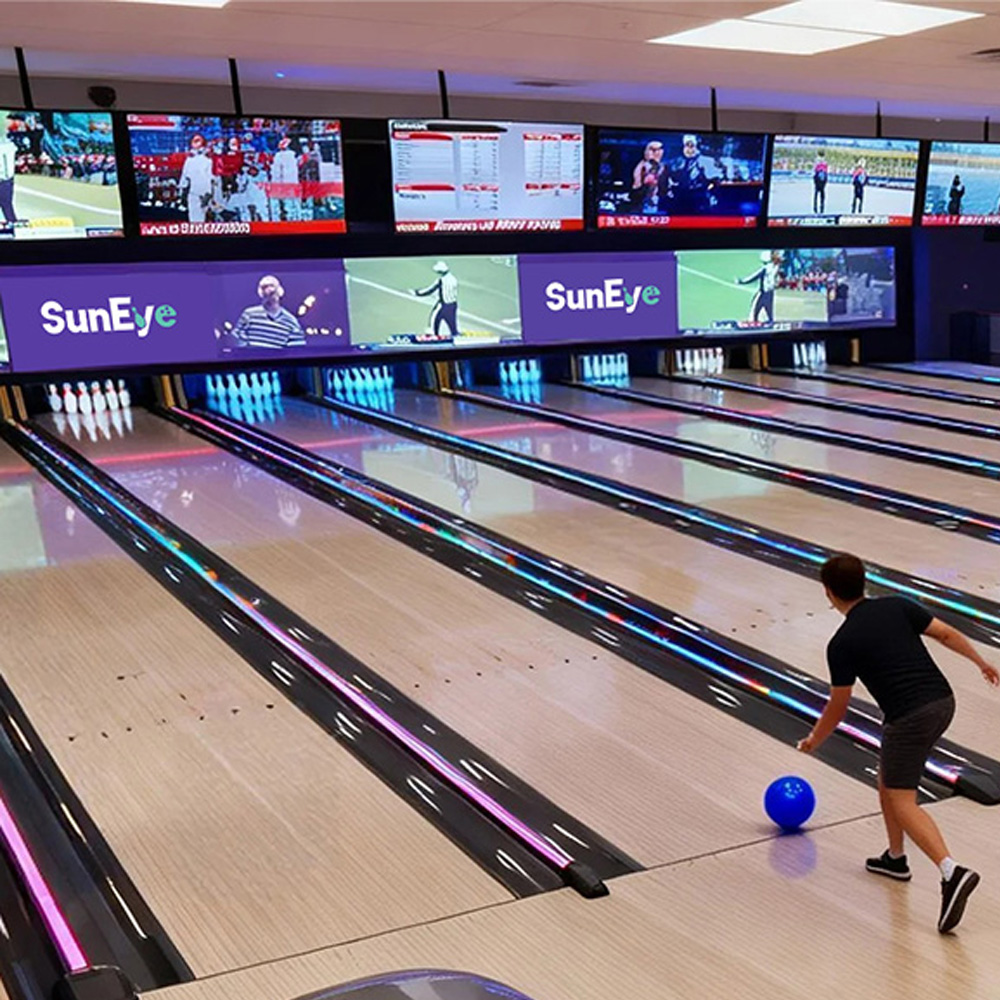 Synthetic Board Bowling Lanes - Catering to Both Professional Tournaments & Entertainment Bowling Alleys - Suneye