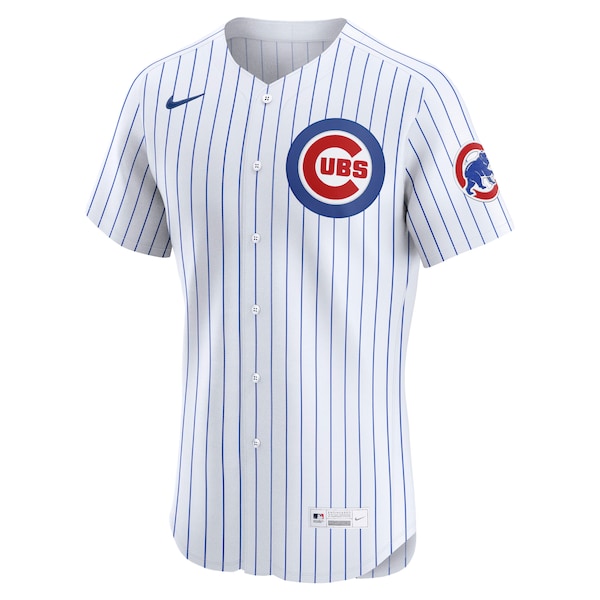 Chicago Cubs Nike Home Elite Jersey - White