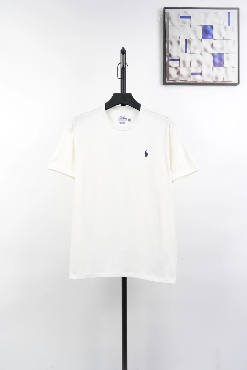 Ralph Lauren White Pony Embroidered Crewneck T-Shirt product photo from LabelPicks