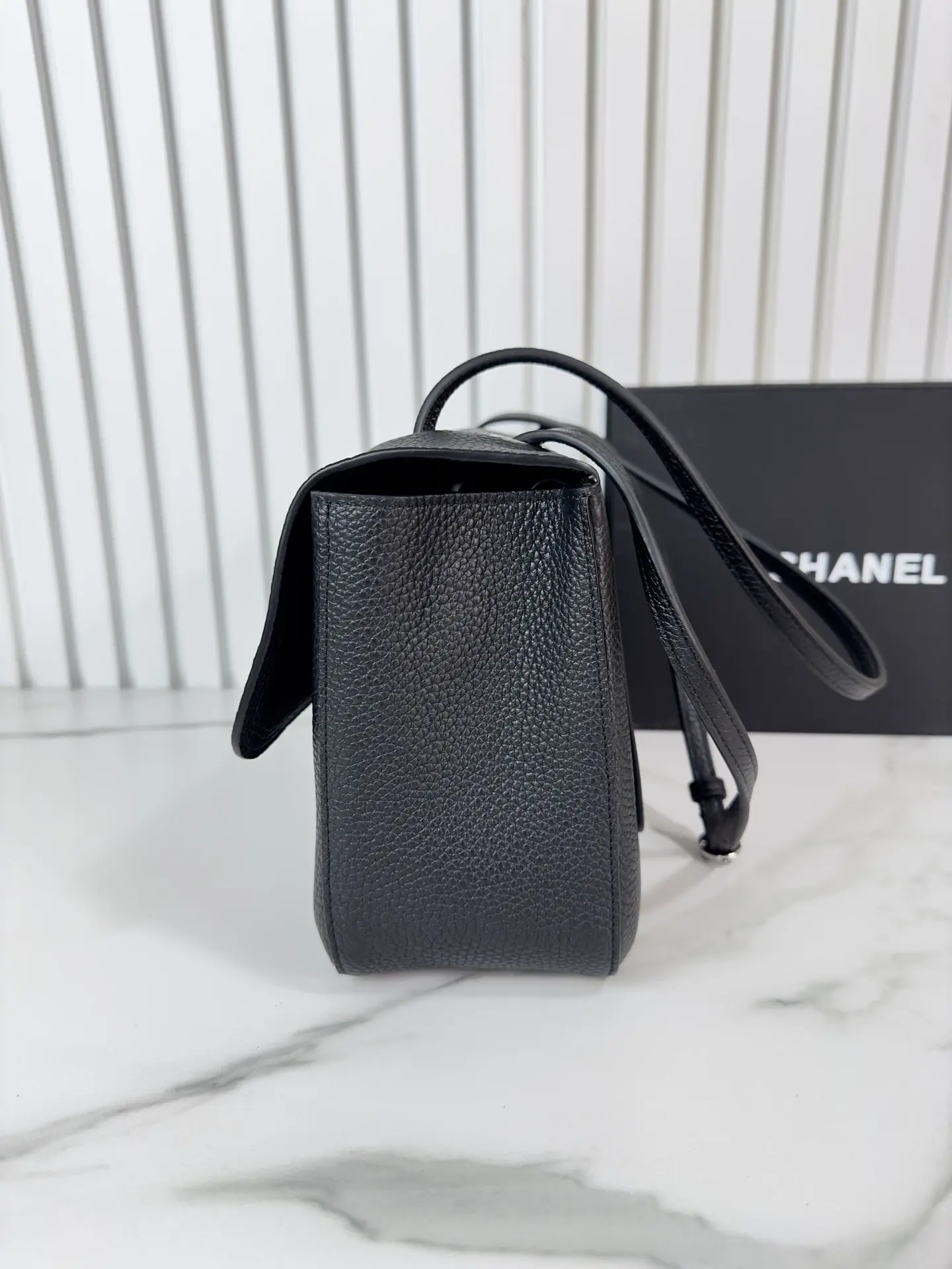 Chanel Classic Flap Grained Leather Crossbody Bag product photo from LabelPicks