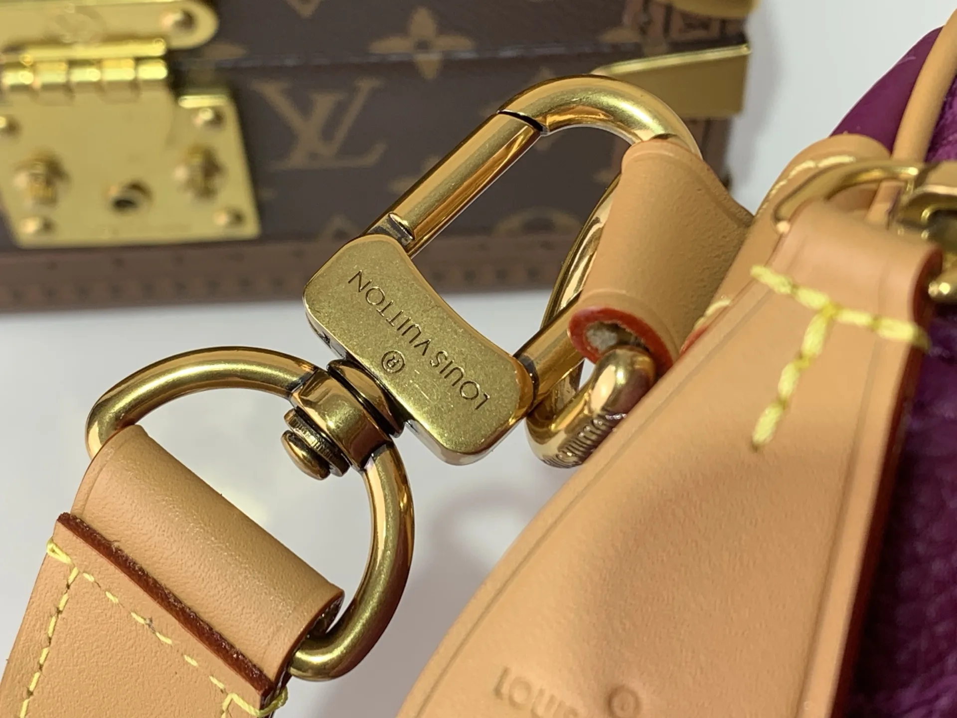 Louis Vuitton Blue Speedy Calfskin Top Handle Bag product photo from LabelPicks