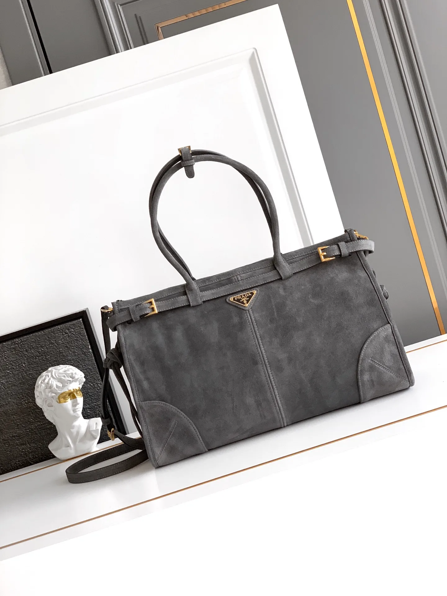 Prada Polished Top Handle Bag product photo from LabelPicks