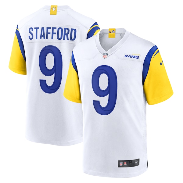 Matthew Stafford Los Angeles Rams Nike Alternate Player Game Jersey - White/Cream