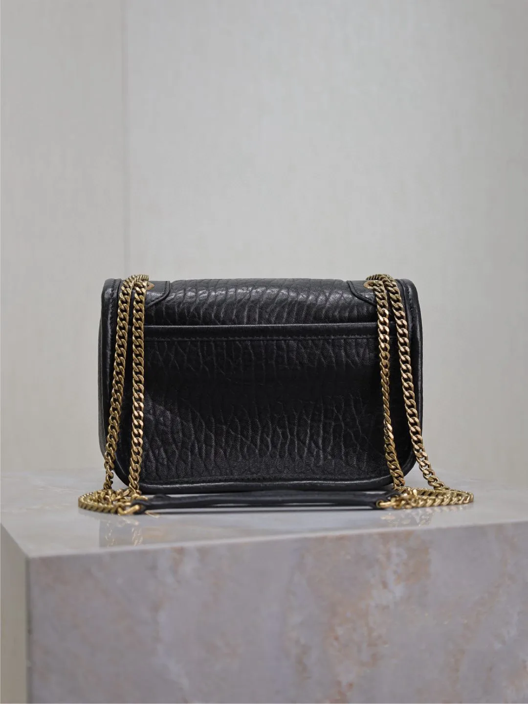 Saint Laurent Niki Black Lambskin Crossbody Bag product photo from LabelPicks