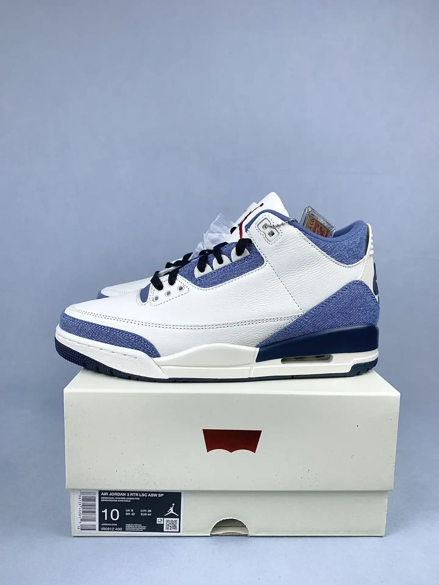 Levi’s x Air Jordan 3 Retro “All-Star” Shoes product photo from LabelPicks