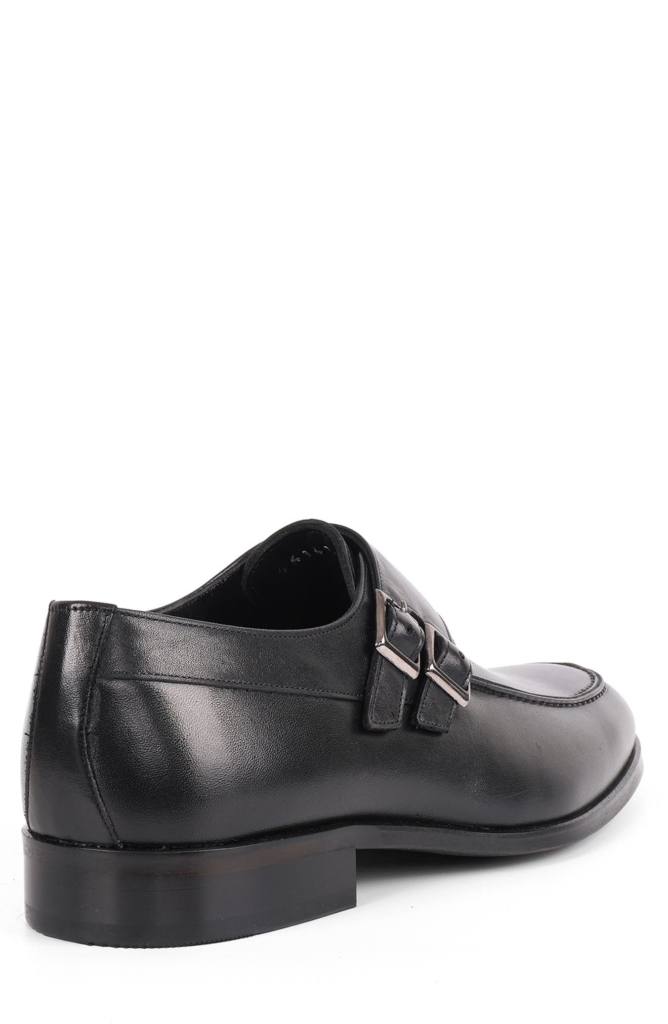 VELLAPAIS Arlington Double Monk Strap Leather Loafer