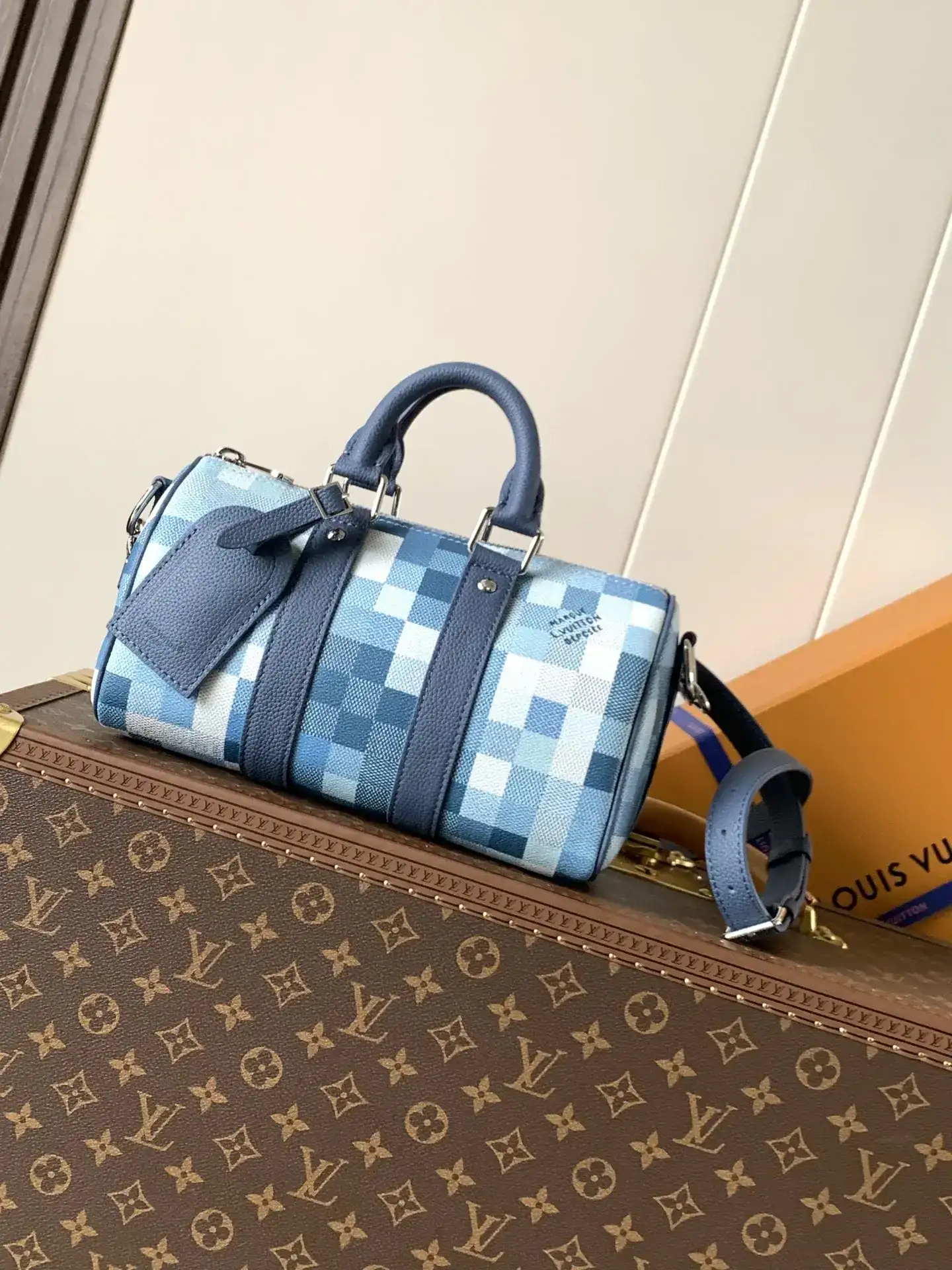Louis Vuitton Keepall Damier Canvas Top Handle Bag product photo from LabelPicks