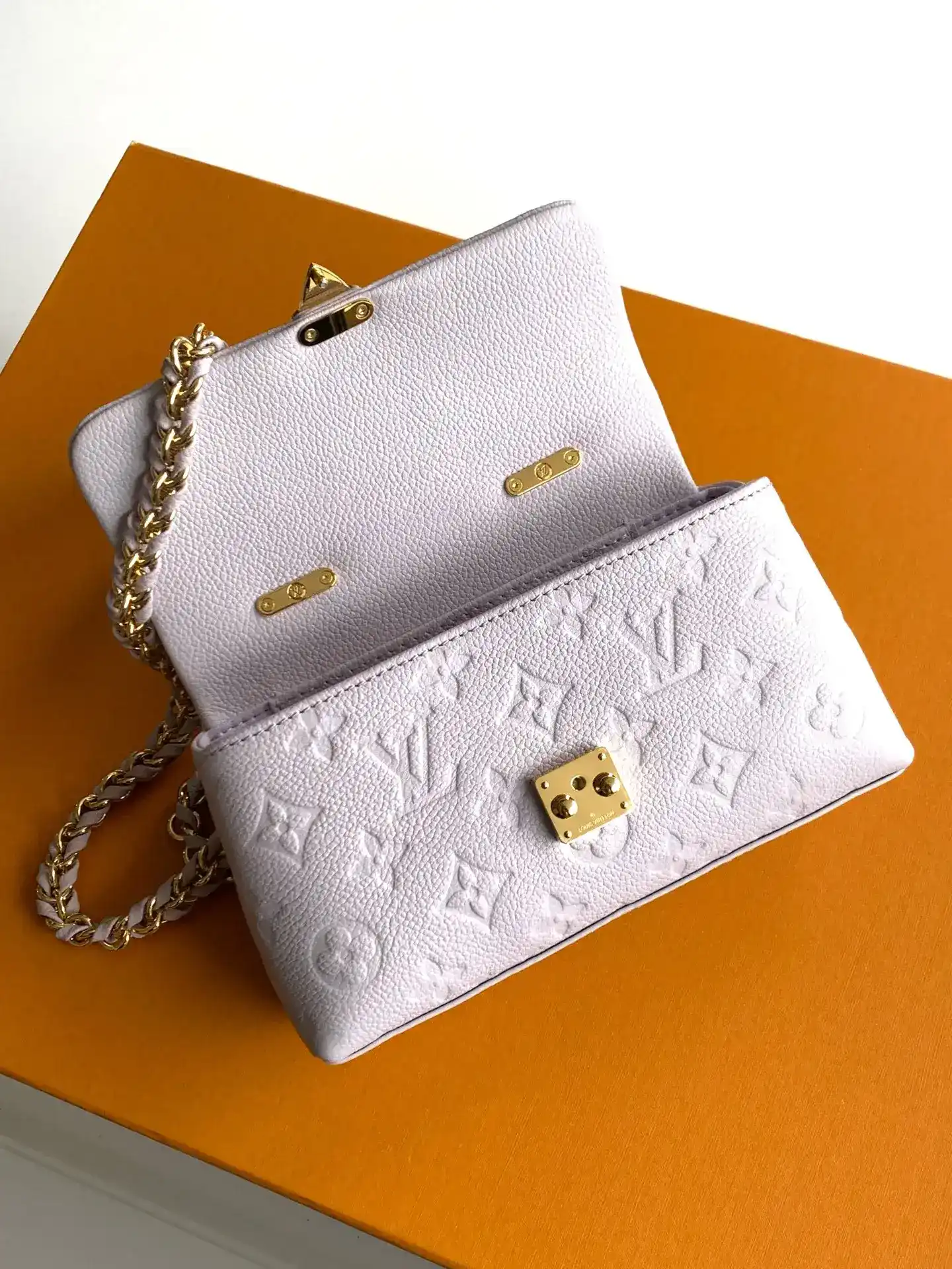 Louis Vuitton Blue Madeleine Calfskin Top Handle Bag product photo from LabelPicks