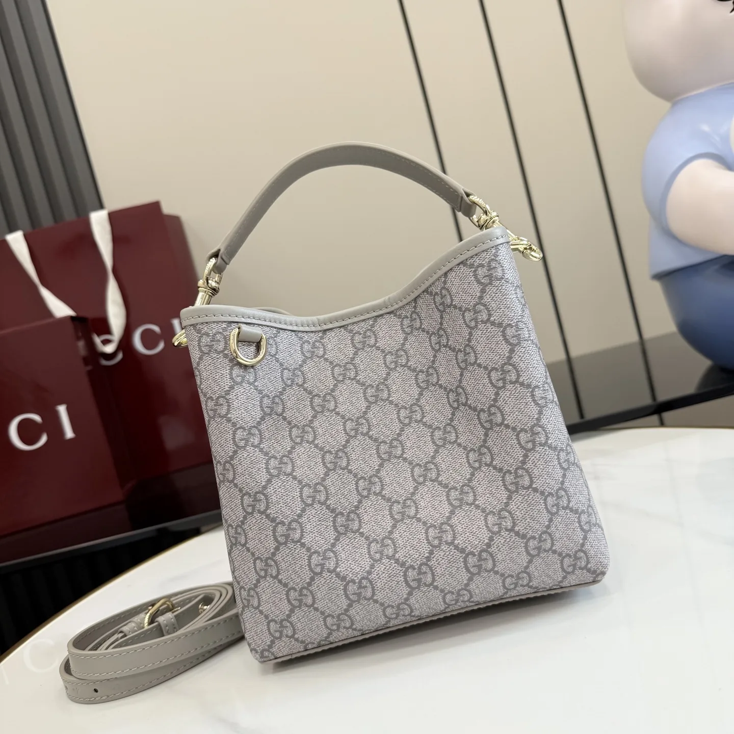 Gucci Grey Generation Bucket Bag product photo from LabelPicks