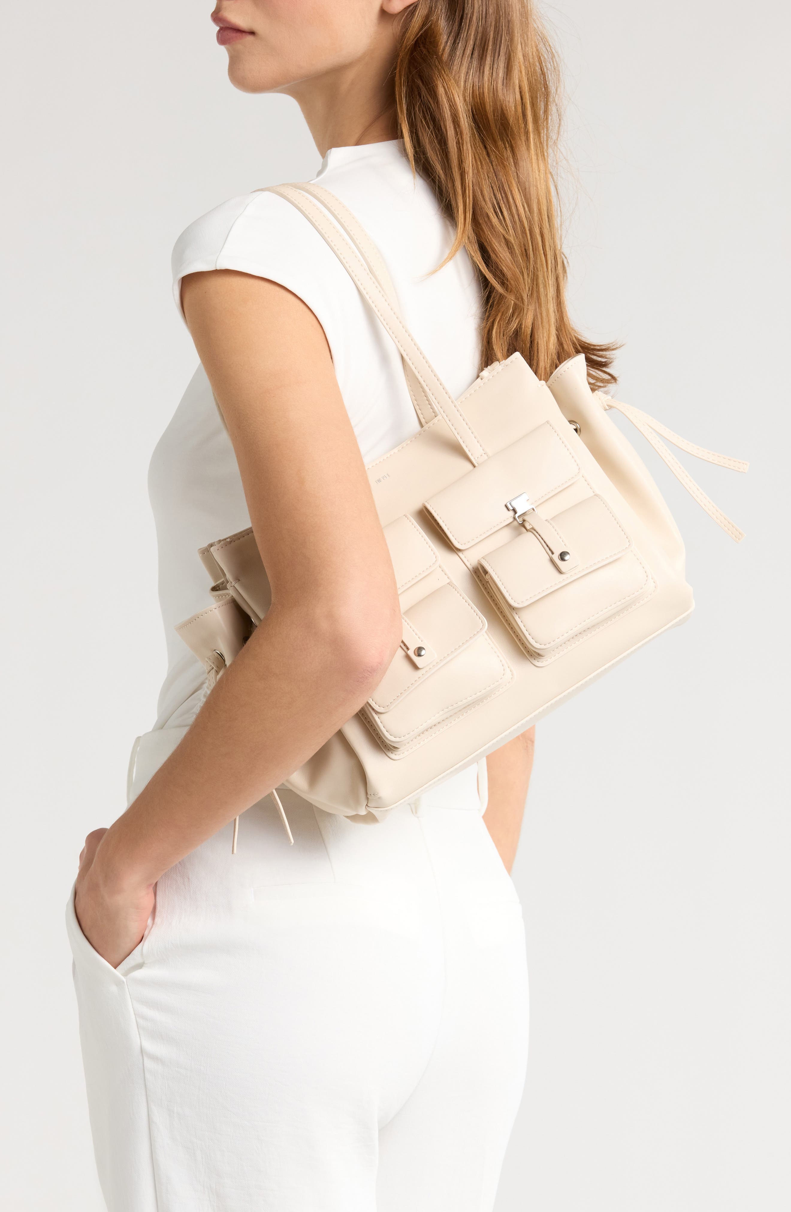 JW PEI Linda Small Faux Leather Tote