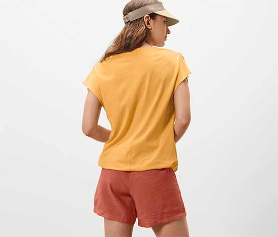 Blusenshirt, gelb