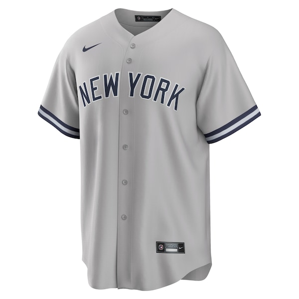 Derek Jeter New York Yankees Nike Big & Tall Road Replica Player Jersey - Gray