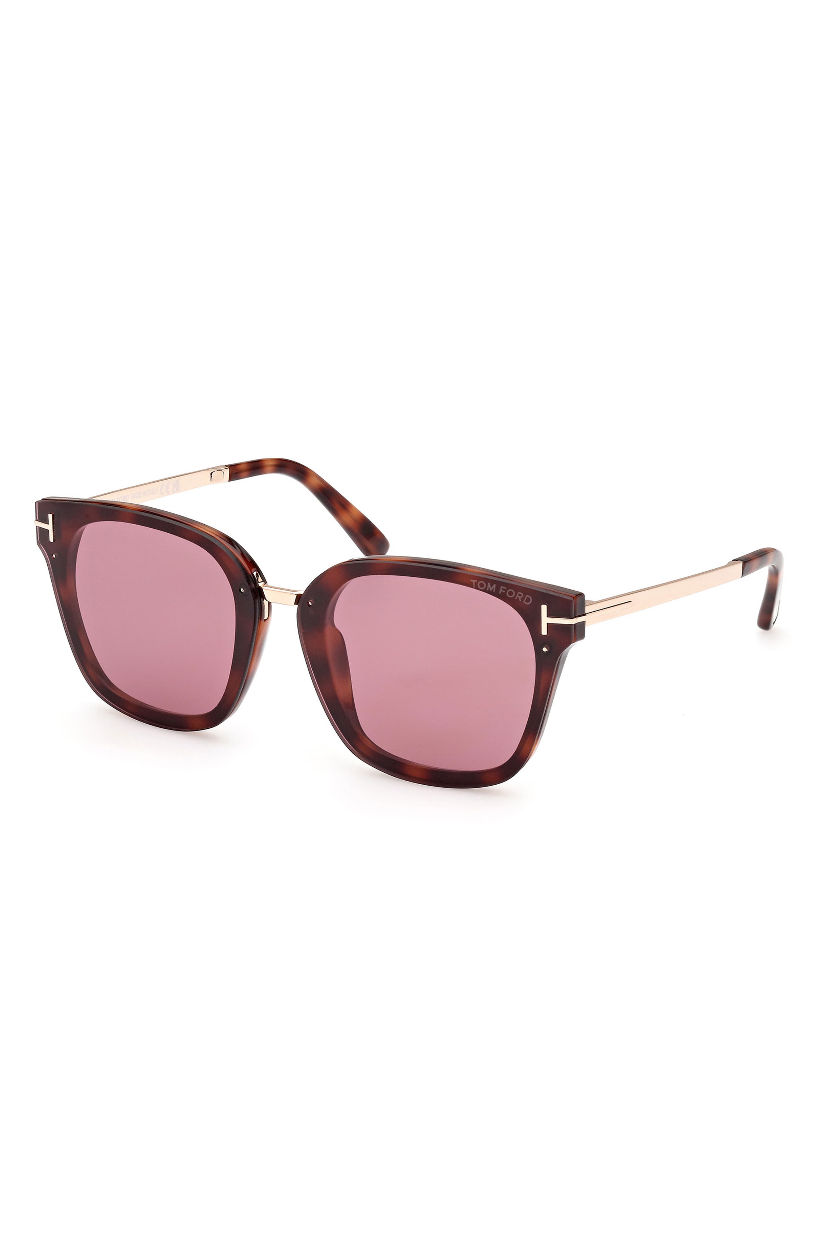 TOM FORD Philippa 68mm Gradient Square Sunglasses