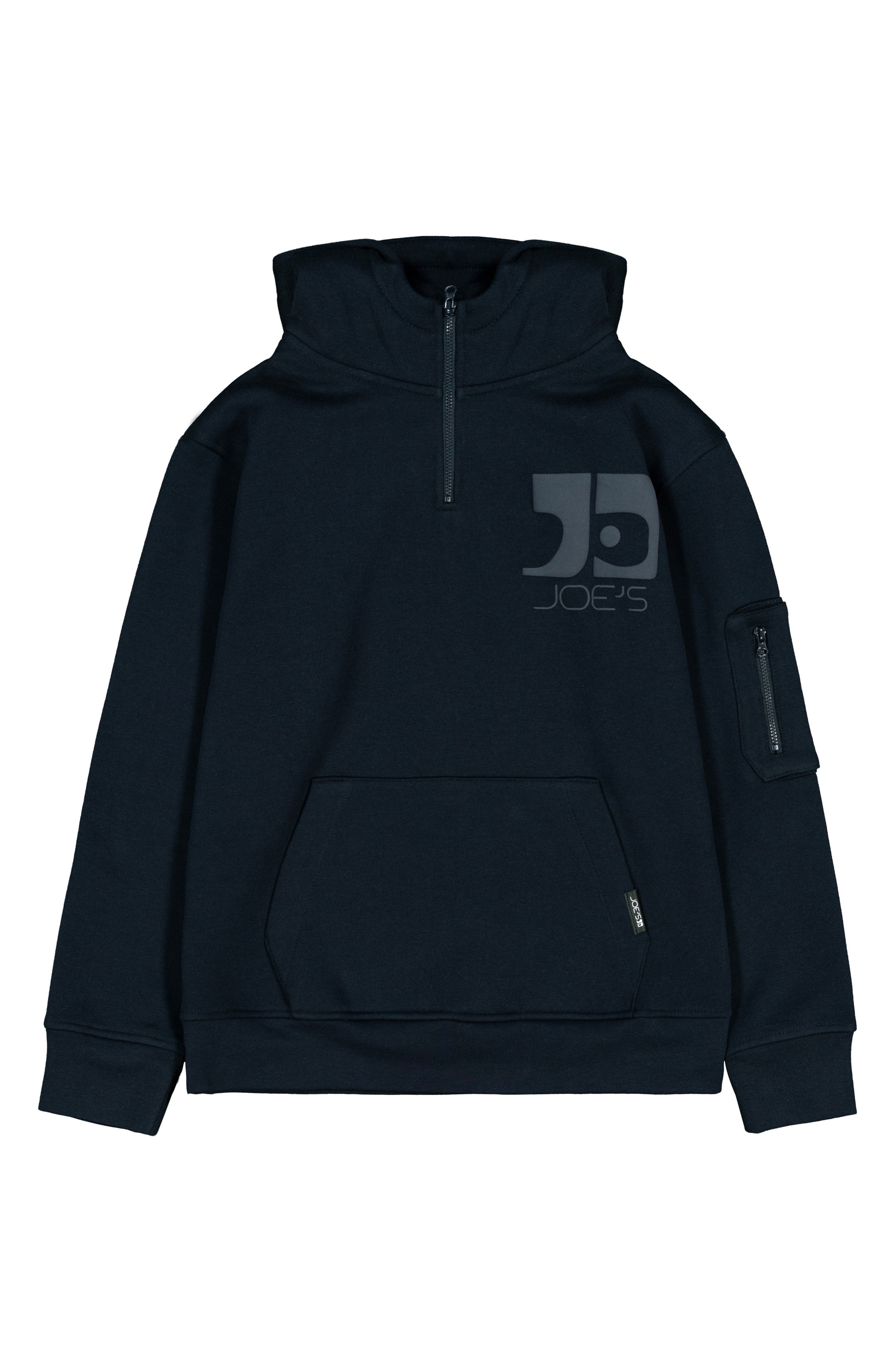 Joe's Jeans Kids' Quarter Zip Fleece Hoodie