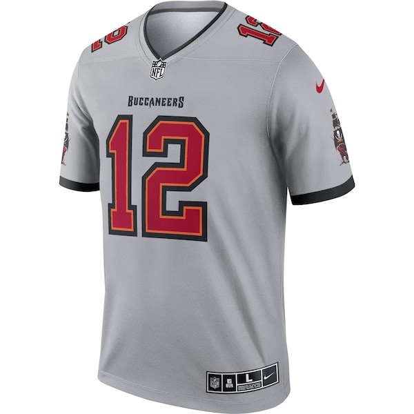 Tom Brady Tampa Bay Buccaneers Nike Inverted Legend Jersey - Gray