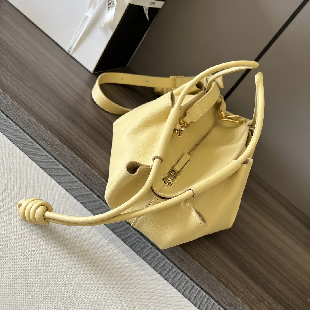 Loewe Gold Calfskin Shoulder Bag product photo from LabelPicks