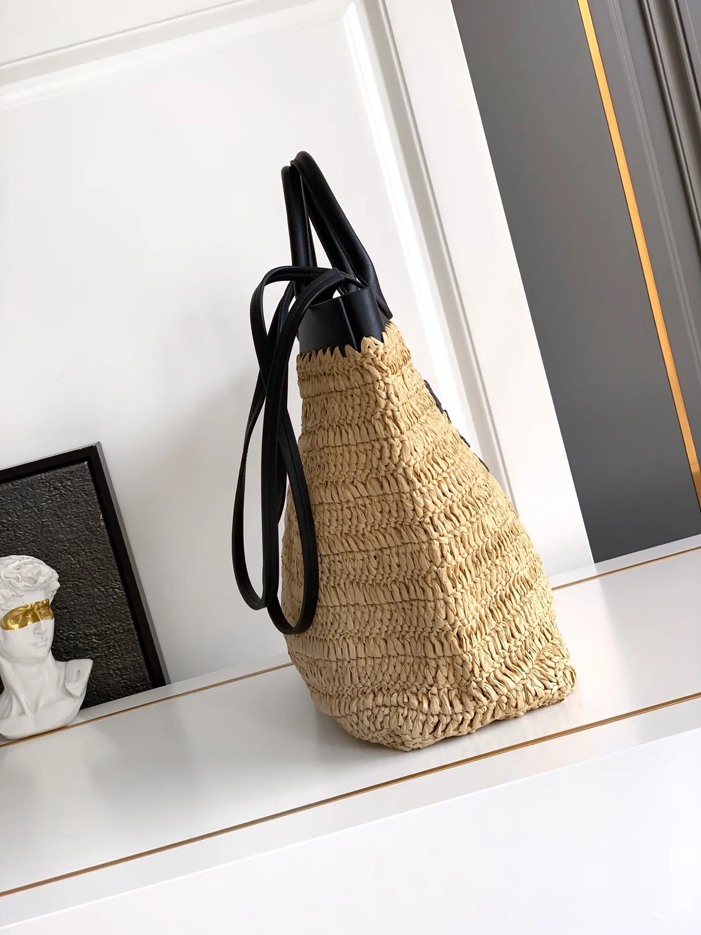Prada Straw Woven Tote Bag product photo from LabelPicks