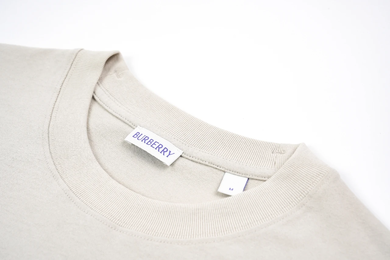 Burberry Off White Blue Rope Embroidered Letter T-Shirt product photo from LabelPicks