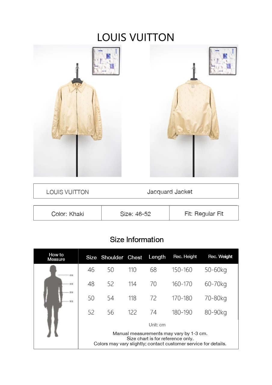 Louis Vuitton Khaki Lustrous Jacquard Zip Jacket product photo from LabelPicks