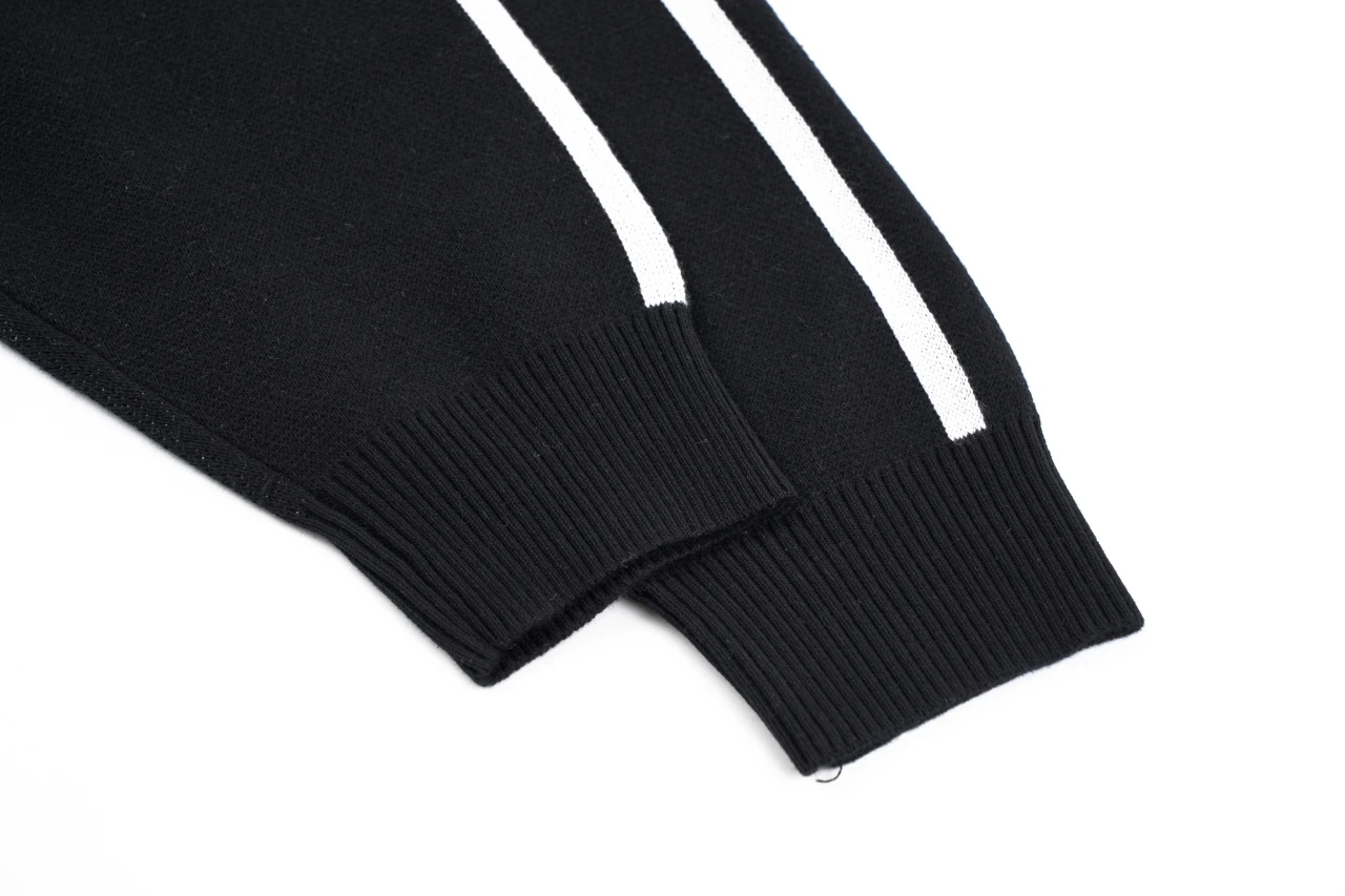 Supreme Black Number 9 Knit Zip Track Jacket product photo from LabelPicks