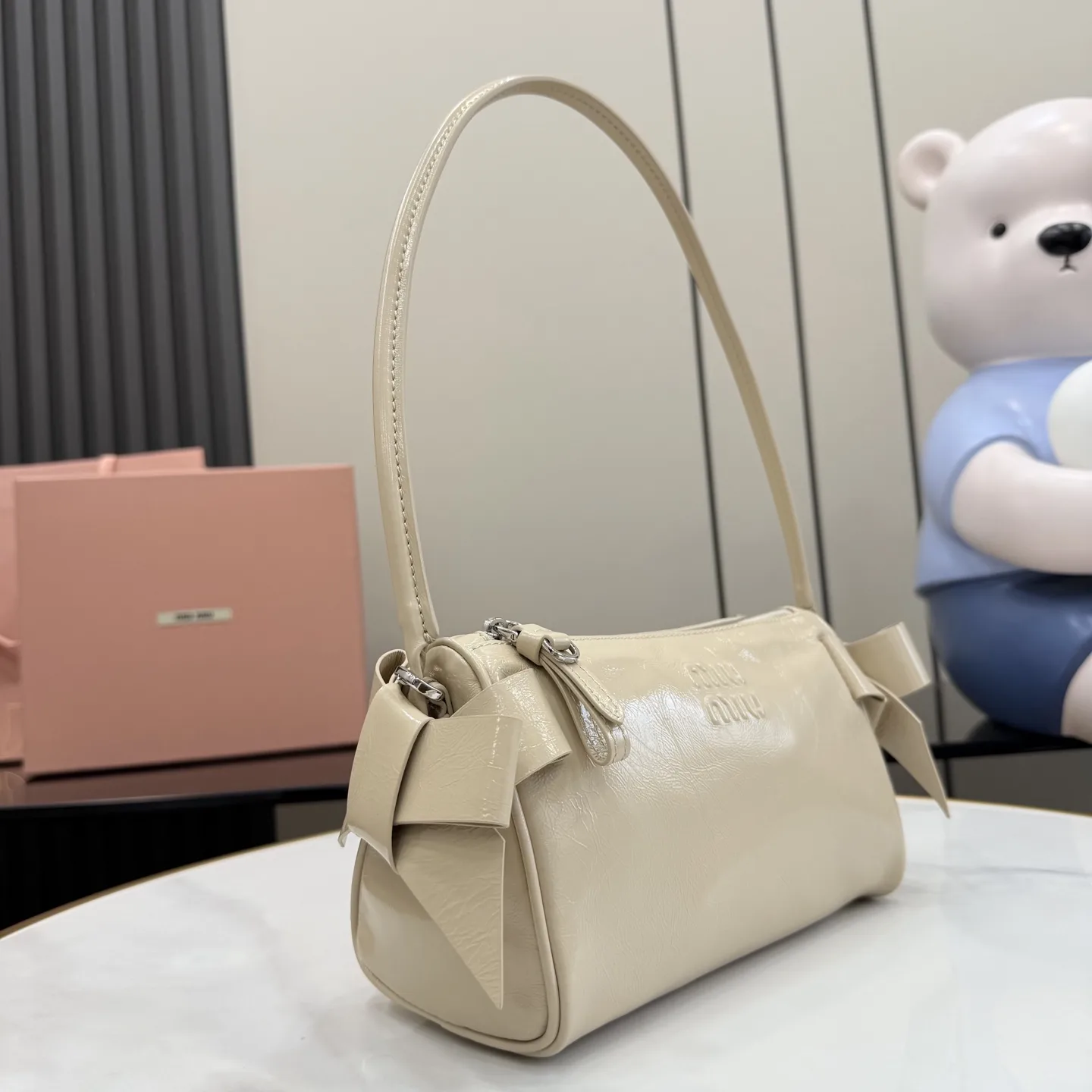 Miu Miu Beige Top Handle Bag product photo from LabelPicks