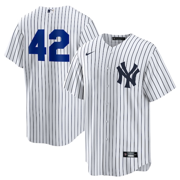 New York Yankees Nike Home  2025 Jackie Robinson Day Replica Jersey - White