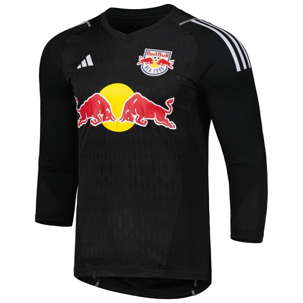 New York Red Bulls adidas 2024 Goalkeeper Long Sleeve Replica Jersey - Black