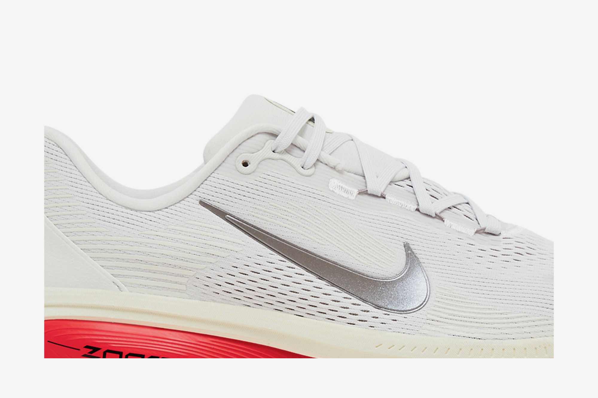 Nike Air Zoom Vomero 18 ‘Platinum Tint Siren Red Light’ HM6803-001