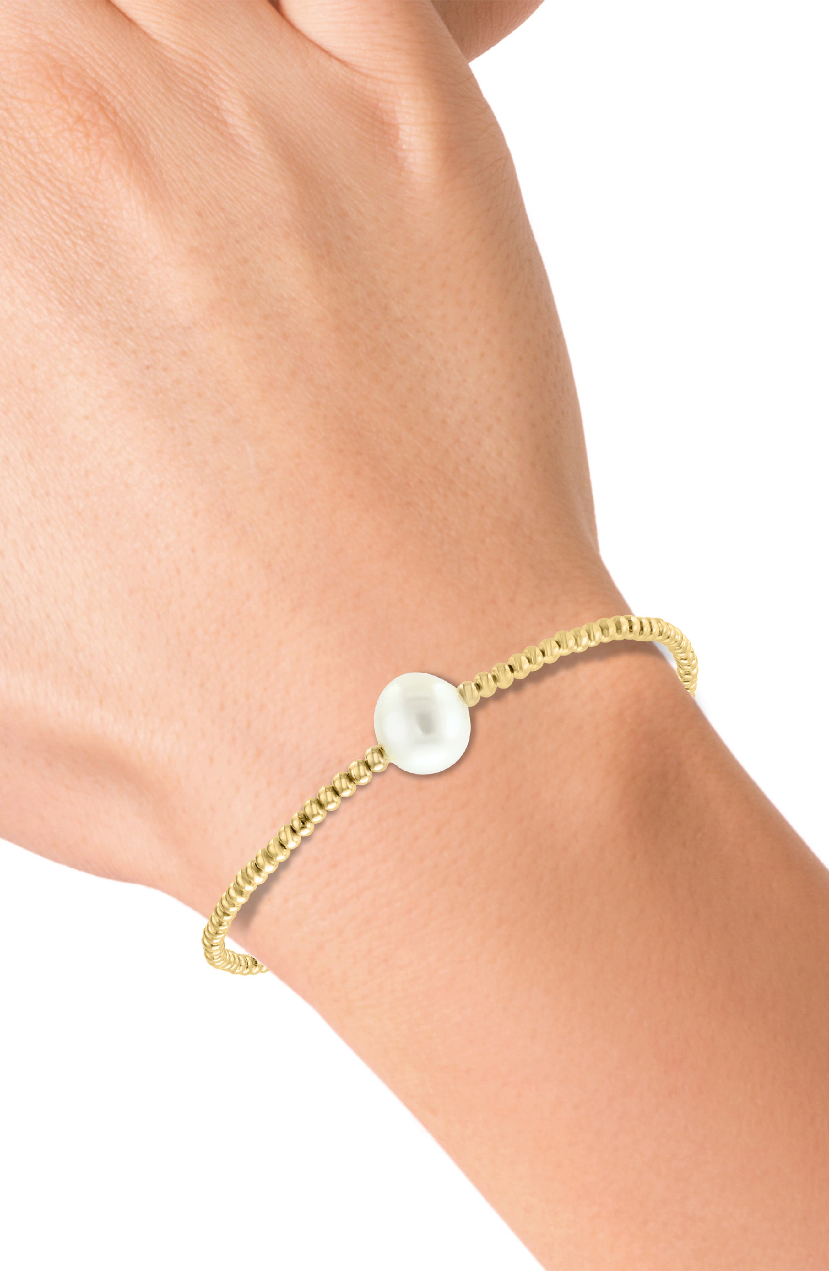 EFFY 14K Yellow Gold Freshwater Pearl Bracelet