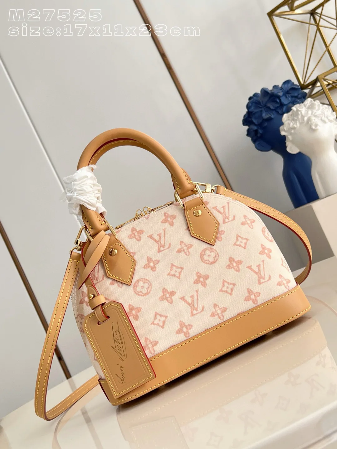 Louis Vuitton Canvas and Leather Alma Top Handle Bag product photo from LabelPicks