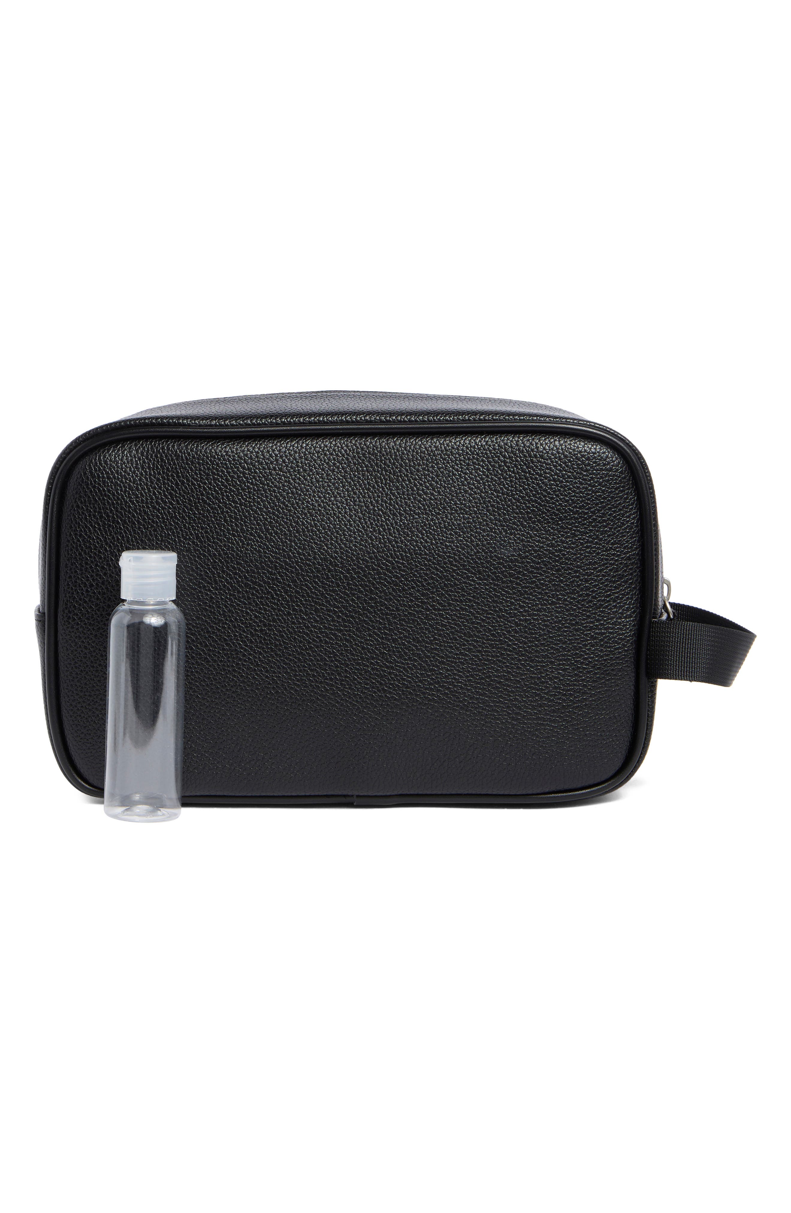 Original Penguin Milled Top Zip Dopp Kit