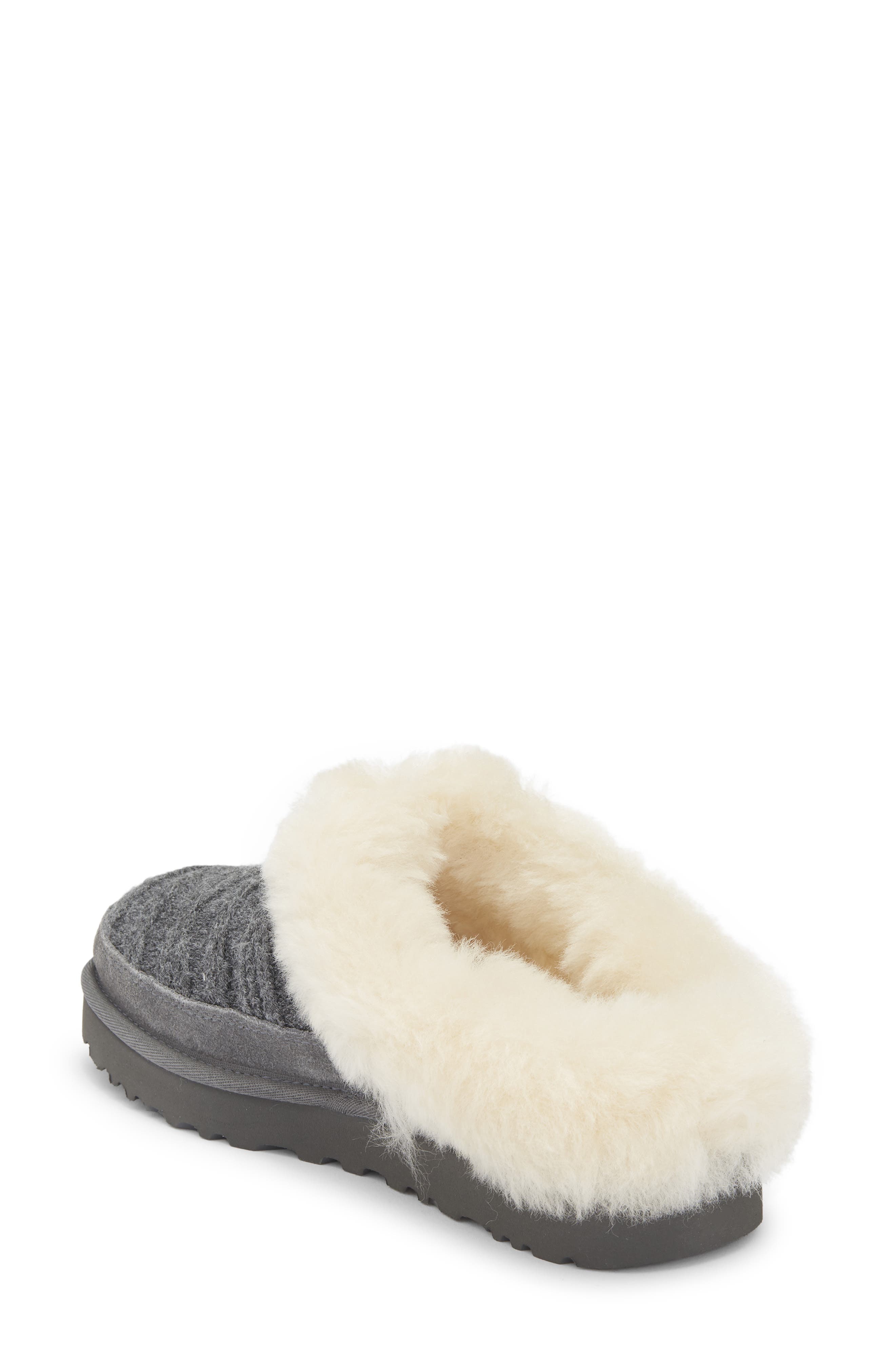 UGG® Cluggette Genuine Shearling Lined Indoor/Outdoor Slipper