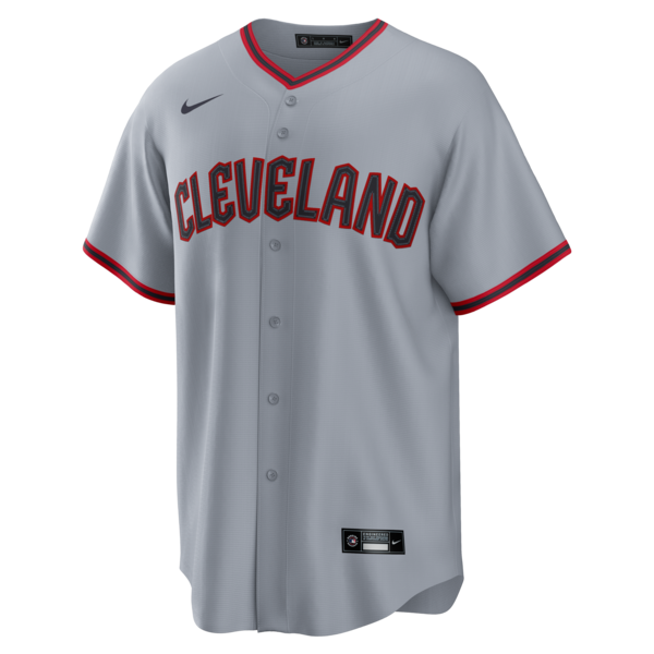 Cleveland Guardians Nike Road Replica 2.0 Jersey - Gray