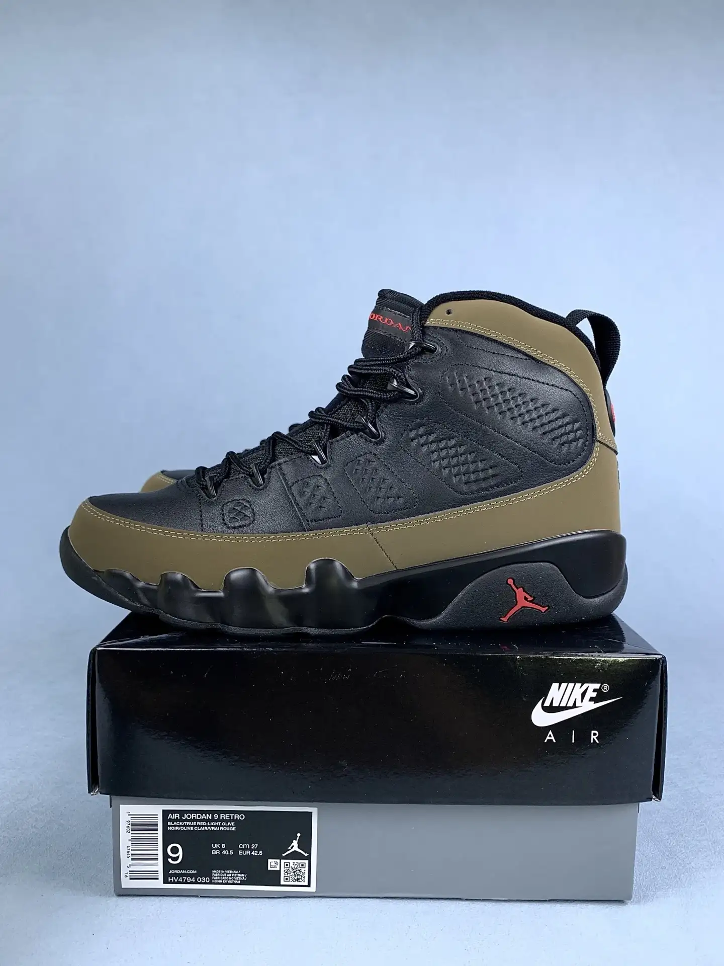 Air Jordan 9 Retro “Olive” Shoes product photo from LabelPicks