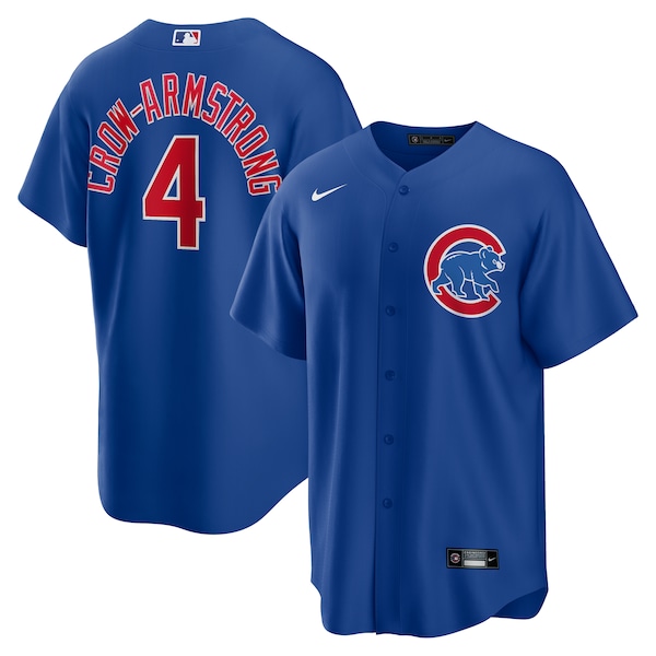 Pete Crow-Armstrong Chicago Cubs Nike Alternate Replica Jersey - Royal/White