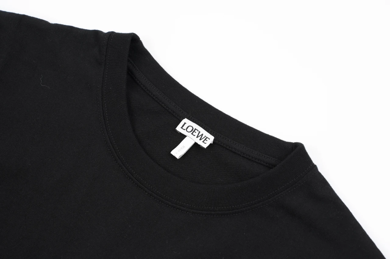 LOEWE Black Rabbit Anagram Embroidered T-Shirt product photo from LabelPicks