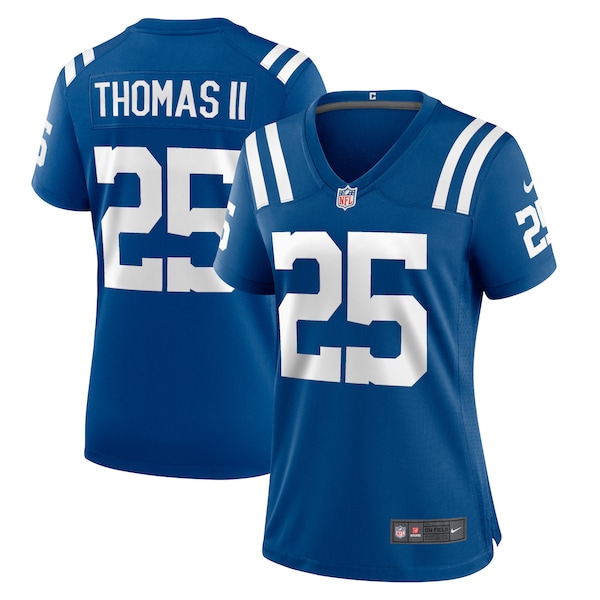 Rodney Thomas II Indianapolis Colts Nike Women's Game Player Jersey - Royal/Blue