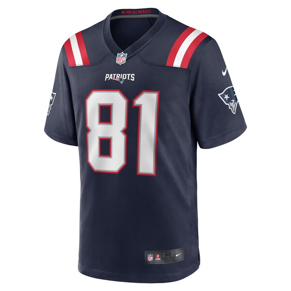 Austin Hooper New England Patriots Nike  Game Jersey -  Navy