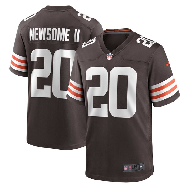 Greg Newsome II Cleveland Browns Nike Game Jersey - Brown