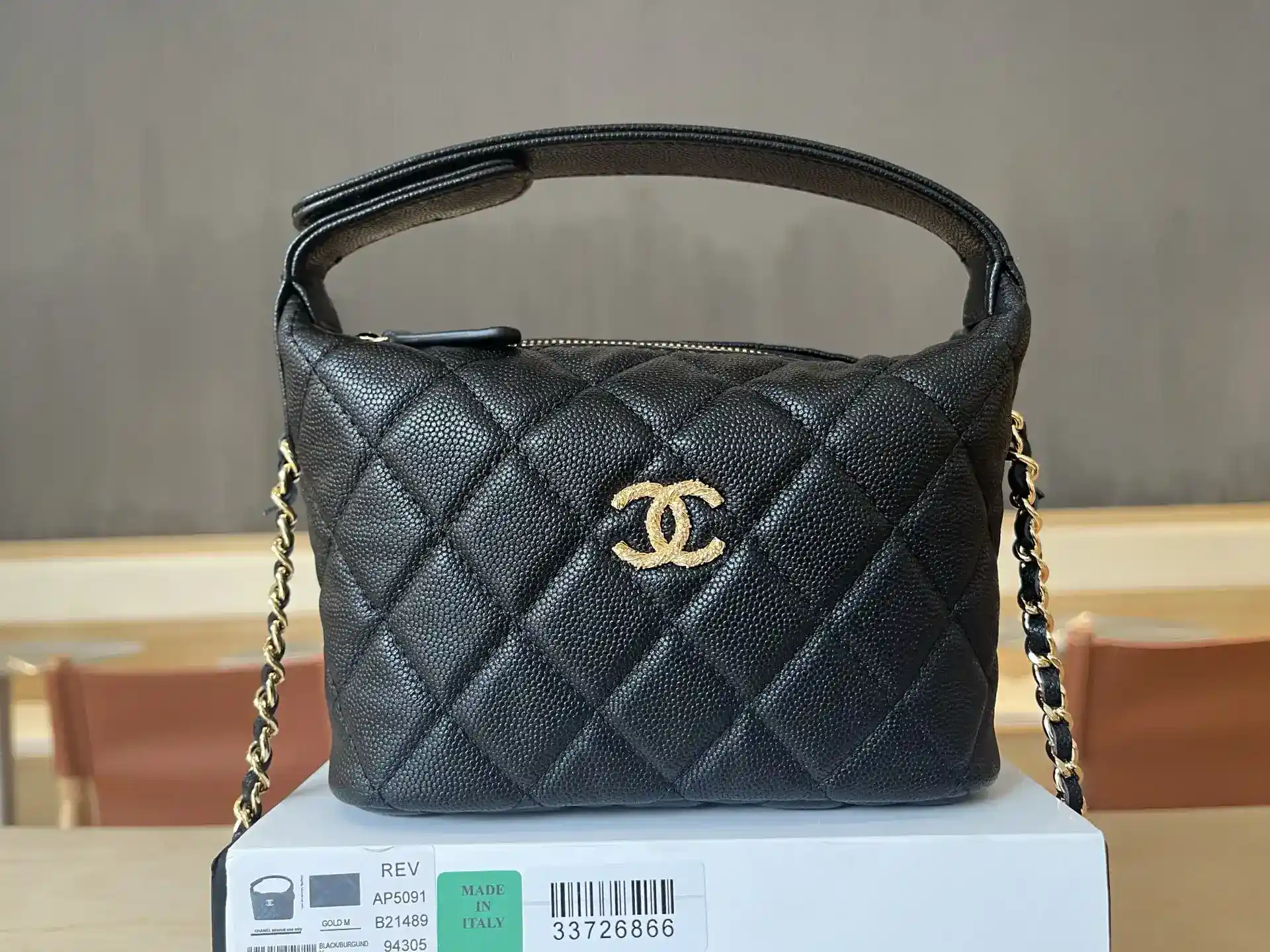 Chanel Calfskin Top Handle Bag product photo from LabelPicks